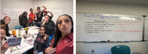 YAB Members attend Beats, Rhymes, & Life event with Covenant House California Oakland Collage